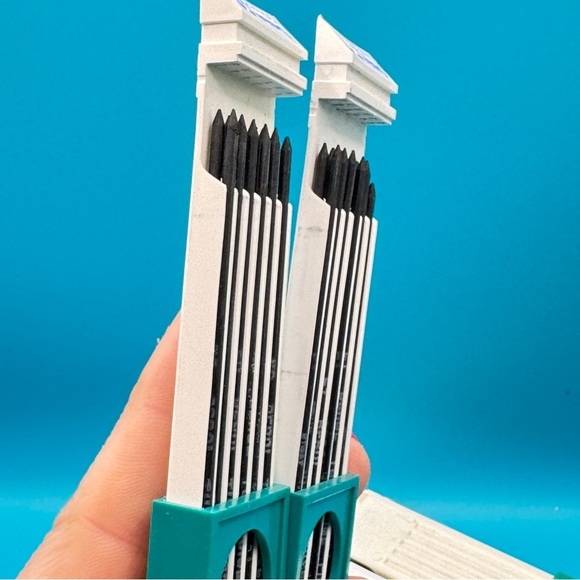 Vintage Berol Eagle Turquoise Filmograph Leads Set E0 E1 E2 E3 NOS Drafting - Picture 15 of 15